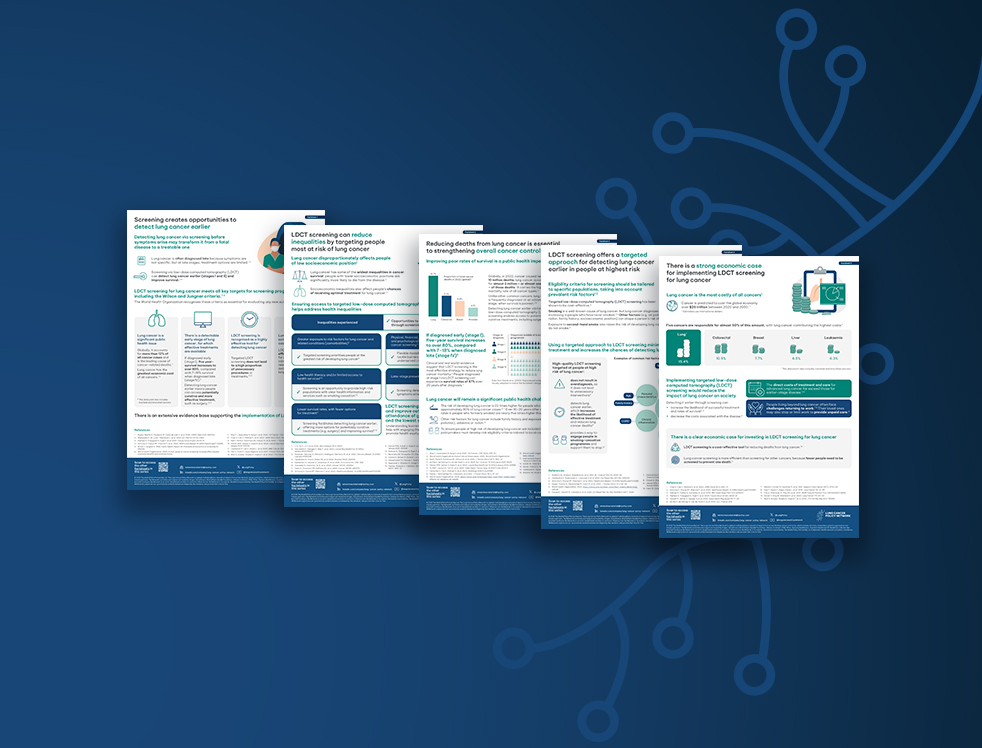 Updated LDCT screening factsheets reflect latest evidence