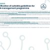 Identification of suitable guidelines for an IPN management programme