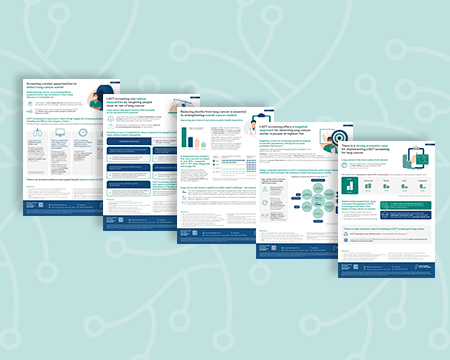 Lung cancer screening factsheets