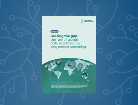 New report highlights how global data can accelerate lung cancer screening